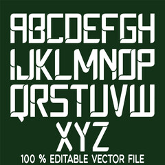 Classic college font. Vintage sport font in american style for football, baseball or basketball logos and t-shirt. Athletic department typeface, varsity style font. Vector