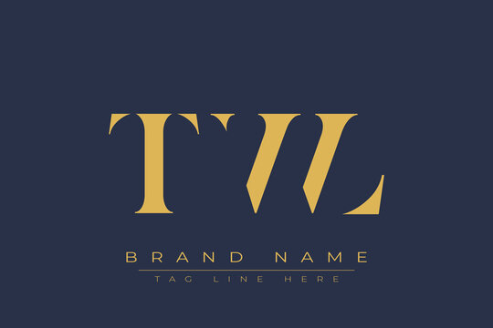 TWL abstract letter logo design. This logo is designed by three abstract letters.