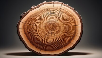 natural wood log round shape for rustic home decor and crafts