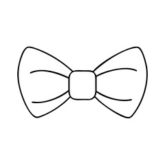 green bowtie icon, green bowtie line art - simple line art of green bowtie, perfect for green bowtie logos and icons