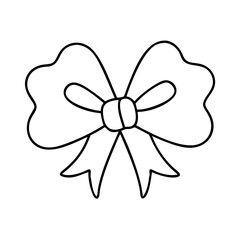 green shamrock bow icon, green shamrock bow line art - simple line art of green shamrock bow, perfect for green shamrock bow logos and icons