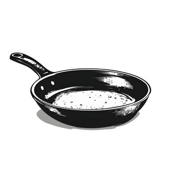 recommend clip art: Frying Pan Illustration