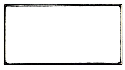 png retro line border overlay