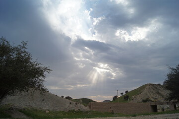 Cloudy Sky in Fars, Iran