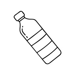 water bottle icon, water bottle line art - simple line art of water bottle, perfect for water bottle logos and icons