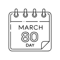 women s day calendar march 8 icon, women s day calendar march 8 line art - simple line art of women s day calendar march 8, perfect for women s day calendar march 8 logos and icons