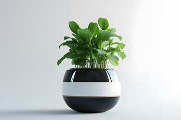 Self-Watering Smart Plant Pot with Automatic Irrigation
