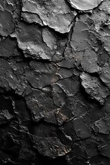 Black textured background with copy space. Background for wallpaper or lantern. Minimal black background