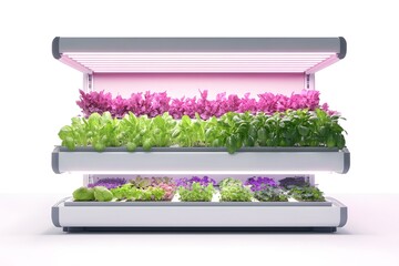 Smart Hydroponic Growing System with Auto Lighting