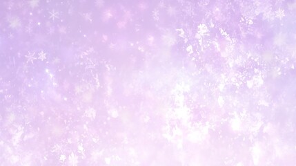 Soft Light Snowflakes Background