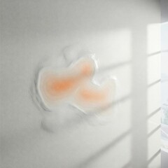 Fototapeta premium Adaptive plaster, wall transformation, smart material, moisture shift, visible texture