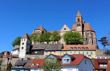 Fototapeta premium Der Münsterberg in Breisach am Rhein