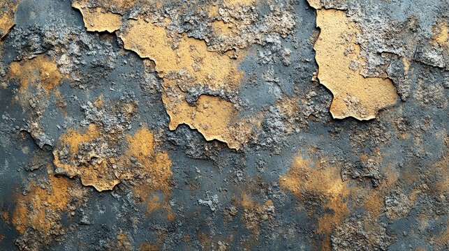weathered concrete blocks, peeling paint texture, rough grunge background, industrial wall surface, distressed cement masonry, textured building facade, aged construction material, orange rust stain, 