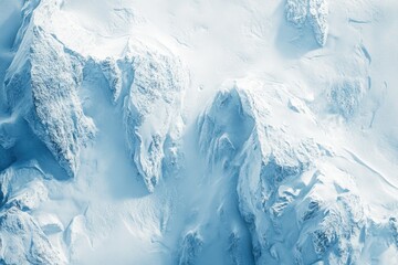 Obraz premium Crisp Snow Blanket: Close-Up of Soft White Snow Surface Glimmering in Sunlight