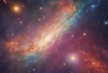 Fototapeta premium colorful background universe galaxy blue glowing cloud glow discovery planet sparkle nebula night astronaut magenta orbit imagination astral stellar violet star cloudy space fantastic spiral