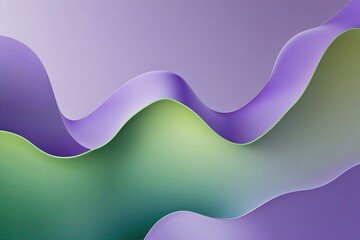Dreamy Lavender and Green Gradient Canvas with Soft Edges and Vivid Tones for Stylish and Minimalistic Designs