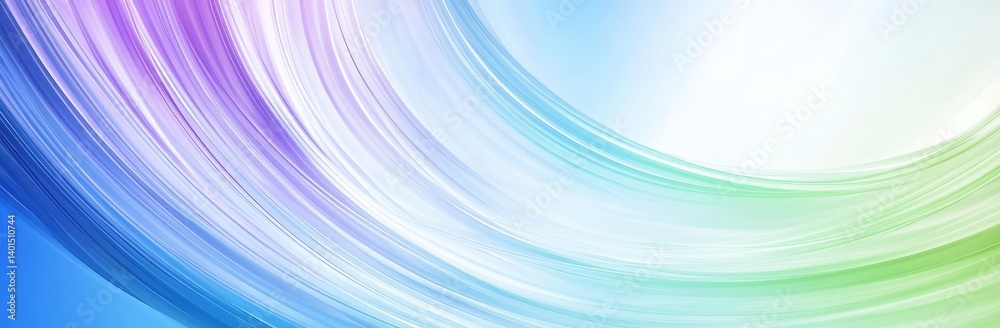 Poster vibrant swirling patterns create a dynamic tunnel effect of pastel colors and light with a central b