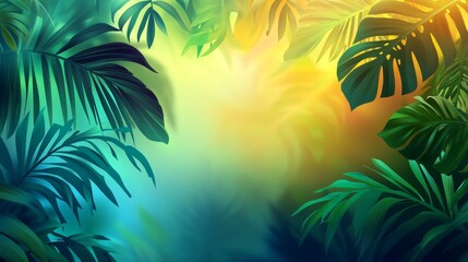 Obraz premium Vibrant Assortment of Colorful Leaves Showcasing the Beauty of Nature in a Harmonious Blend of Rainbow Hues