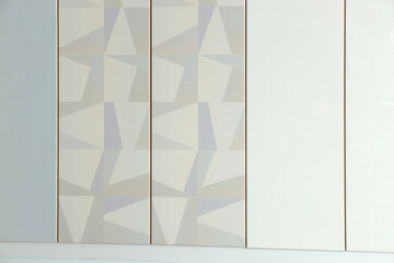 Different samples of tiles on display in store