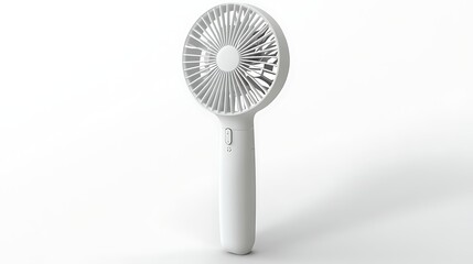 Portable hand held fan product shot