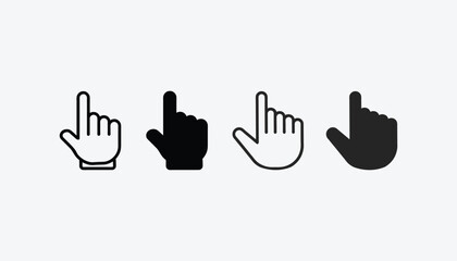  Modern hands vector illustration