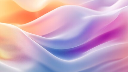 Obraz premium Bright grainy gradient abstract background with close-up view of a curved shape and soft texture.