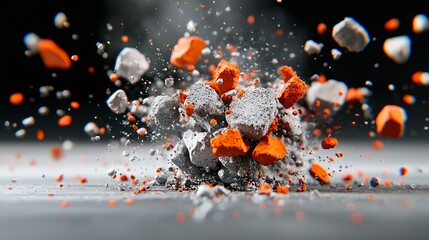 Energetic campaign visuals with speed brush texture and motion-driven graphic layout.