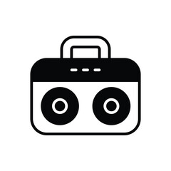 Retro Icon Vector Stock Illustration