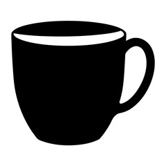 matcha latte black silhouette icon - of a soft drinks matcha latte simple vector art
