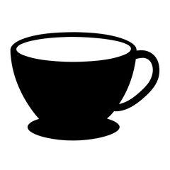 matcha latte black silhouette icon - of a soft drinks matcha latte simple vector art