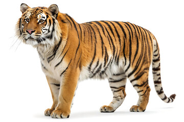 Obraz premium Full Body Portrait of a Standing Tiger