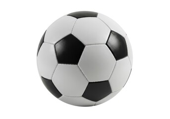Isolated soccer ball equipment for sport game on white isolated on background