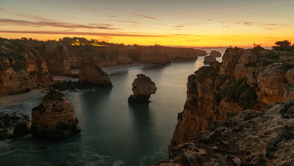 Coastal dream travel - Praia da Marinha beach