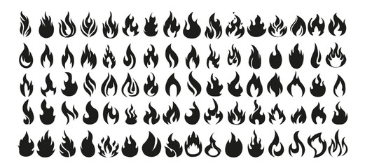 Soft glowing lights of black color on a white background