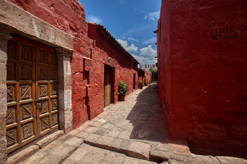 Arequipa-Santa Catalina monastery was established as a cloistered community for Dominican nuns. It...