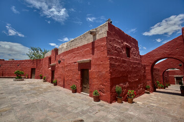 Arequipa-Santa Catalina monastery was established as a cloistered community for Dominican nuns. It...