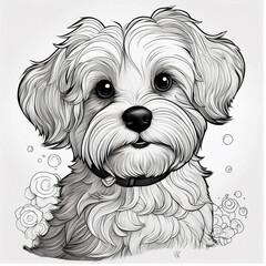 Ausmalbild Malteser