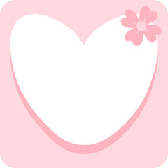 Fototapeta premium Photo Frame Love