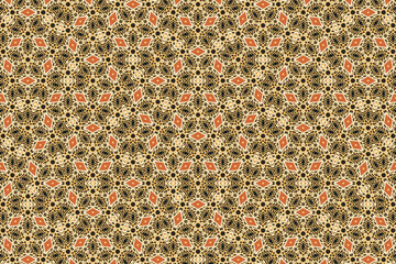 Seamless Symmetric Geometric Decoration Cloth Design Perspective Texture Template Fabric Background Digital Interior Textile Fashion Visual Endless Luxury Graphic Wallpaper Shape Tile Art Pattern.