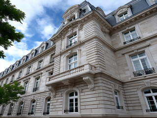 Obraz premium renovated historic building