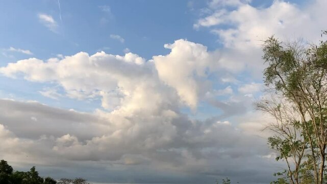 clouds in the sky