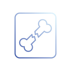 X-ray Icon Vector Stock Illustration