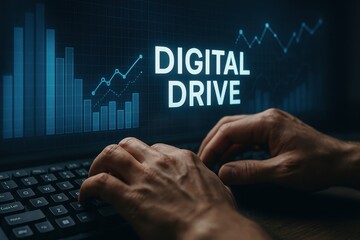 Digital drive dashboard:   for analytics and data visualization