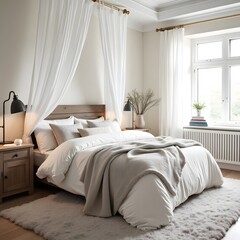 Serene Bedroom Design Minimalist Decor and Luxurious Comfort
