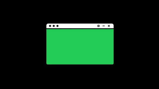 Pack Of 6 Pop-Up Window Lower Thirds On Alpha. Video pack of 6 windows lower thirds animation on a transparent alpha channel. Titles Copyspace, text placement, intro, l3rd, news. 4k Seamless Loop.
