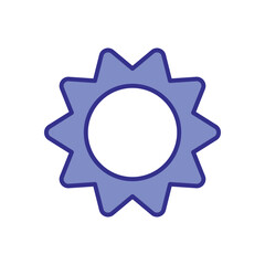 Sun Icon Vector Stock Illustration