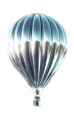 Chrome Balloon Soars High Above