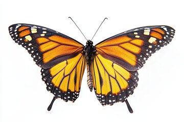 Naklejka premium Monarch Butterfly Closeup