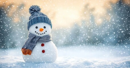 Snowman in the Winter Wonderland