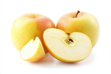 Fresh Yellow Apples